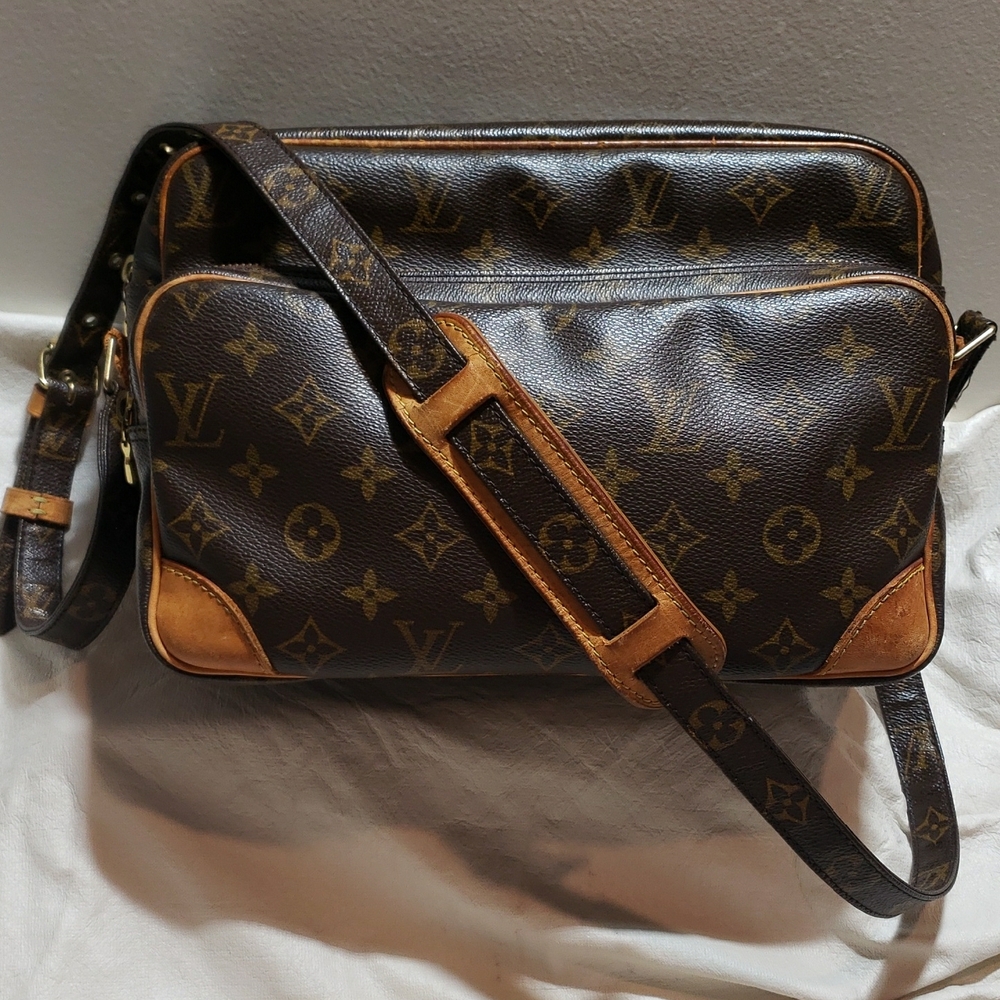 Louis Vuitton Nile Brown Monogram Canvas Bag